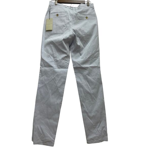 Jack Victor Sage Pinstriped Five Pocket Taper Leg Pants Blue Men's Size 30R NWT - Picture 2 of 8